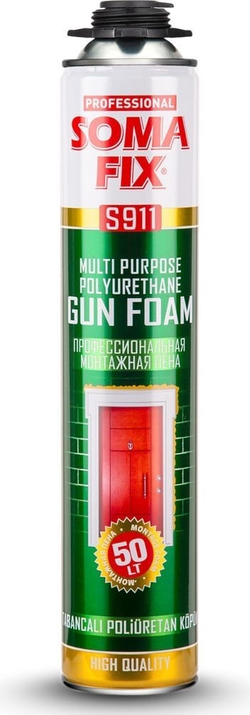 Somafıx S911 Tabancalı Poliüretan Köpük 750 ml 845 gr