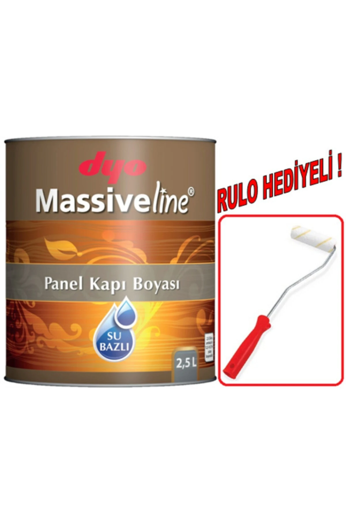 Massiveline Su Bazlı Panel Kapı Boyası 2,5 Lt