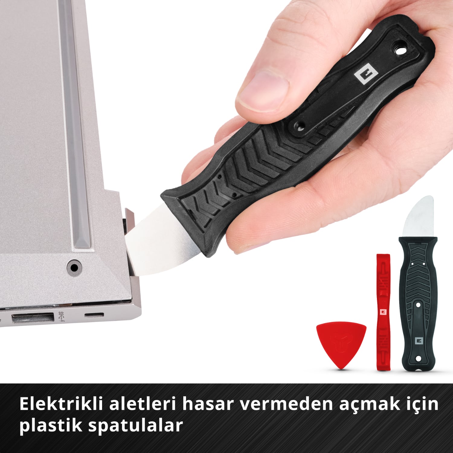 EİNHELL 28 Parça Hassas ve Elektronikçi Tamir Seti (hassas uçlar, tornavida uç tutucu, eğimli cımbız, plastik açma aparatı, levye, açma aleti, açma kazıyıcı, plastik vantuz) - 49115020