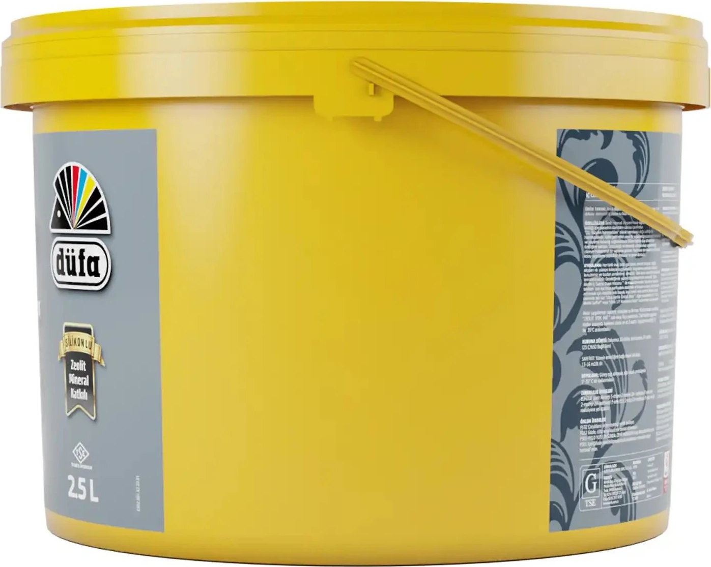 Zeolit İpek Mat İç Cephe Duvar Boyası 1055 Fildişi 2.5 l