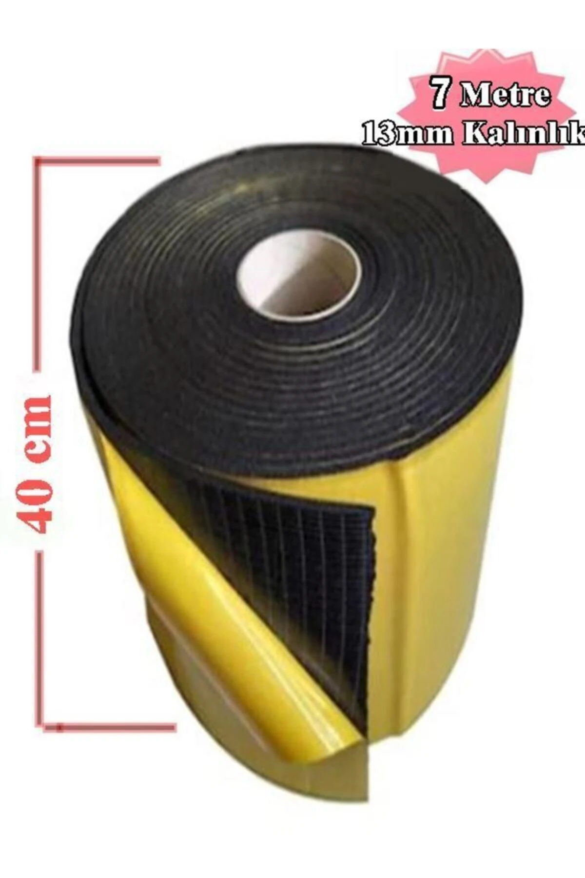Araç Oto Ses Isı Yalıtım 40cmx10metre 9mm Yapışkanlı Kauçuk Izolasyon Malzemesi