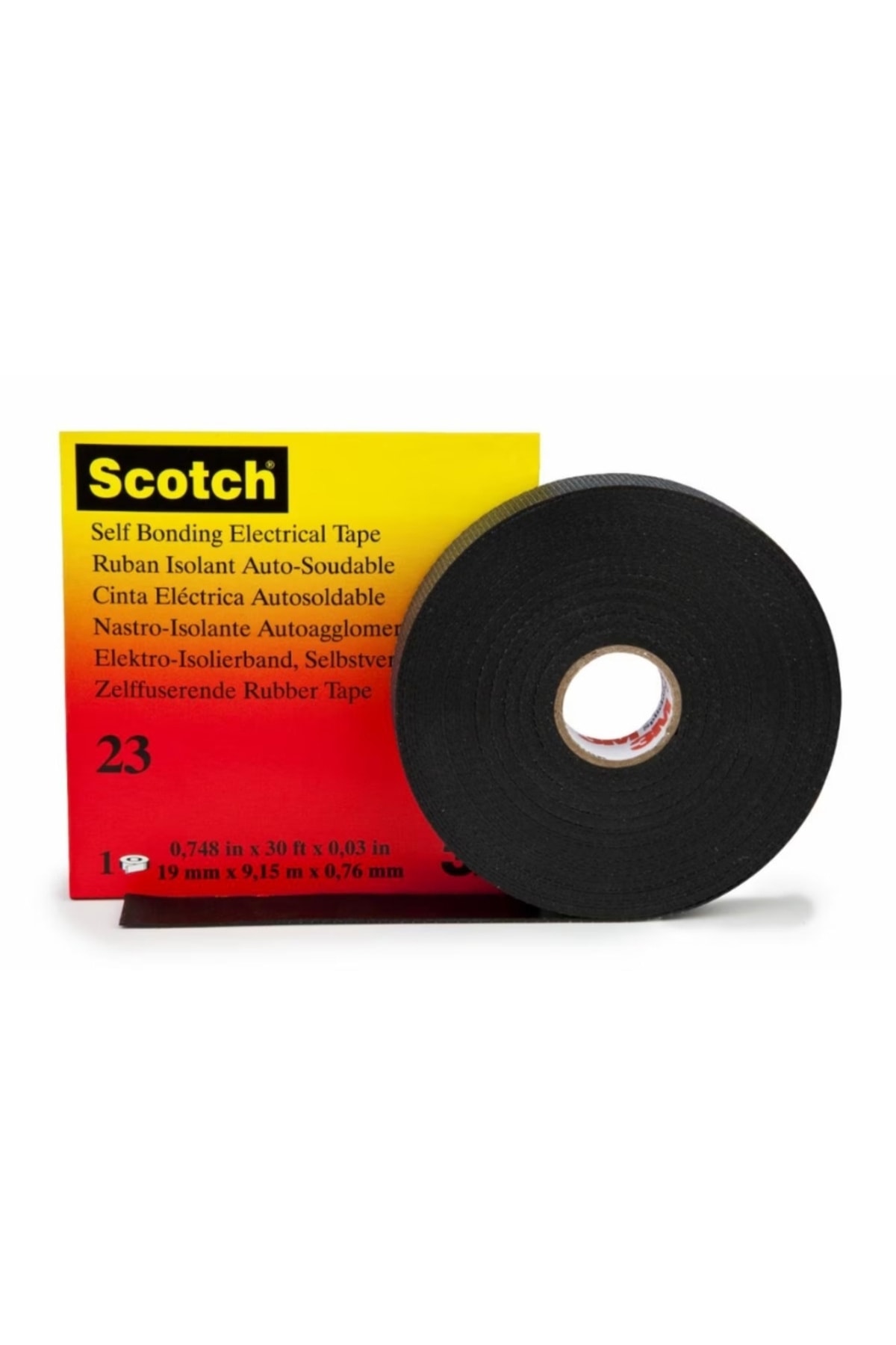 Scotch 23 Elektrik Bandı - 19 mm. x 9,15 mt. (2 adet)