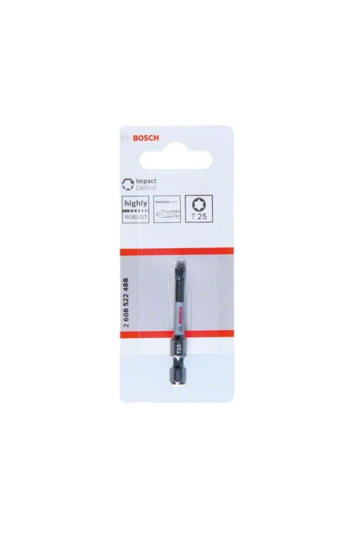 BOSCH Impactc Torx Bits Ucu T25 X 50 Mm 1'li 2608522488