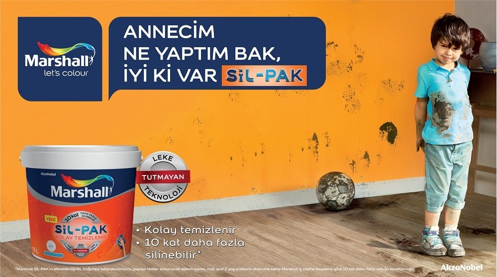 Sil-Pak 10 Kat Fazla Silinebilir Silikonlu Iç Cephe Boyası 2,5 Lt