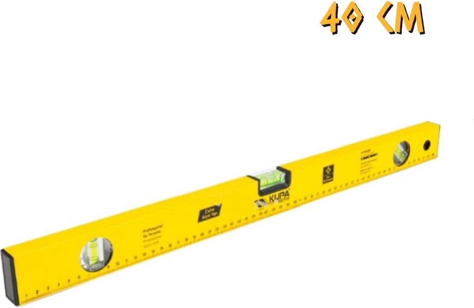 Kupa Profesyonel Su Terazisi Sarı - 40 Cm.