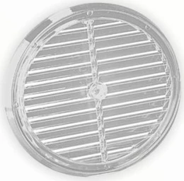 Doğalgaz Havalandırma Cam Menfezi Plastik Şeffaf 2'li