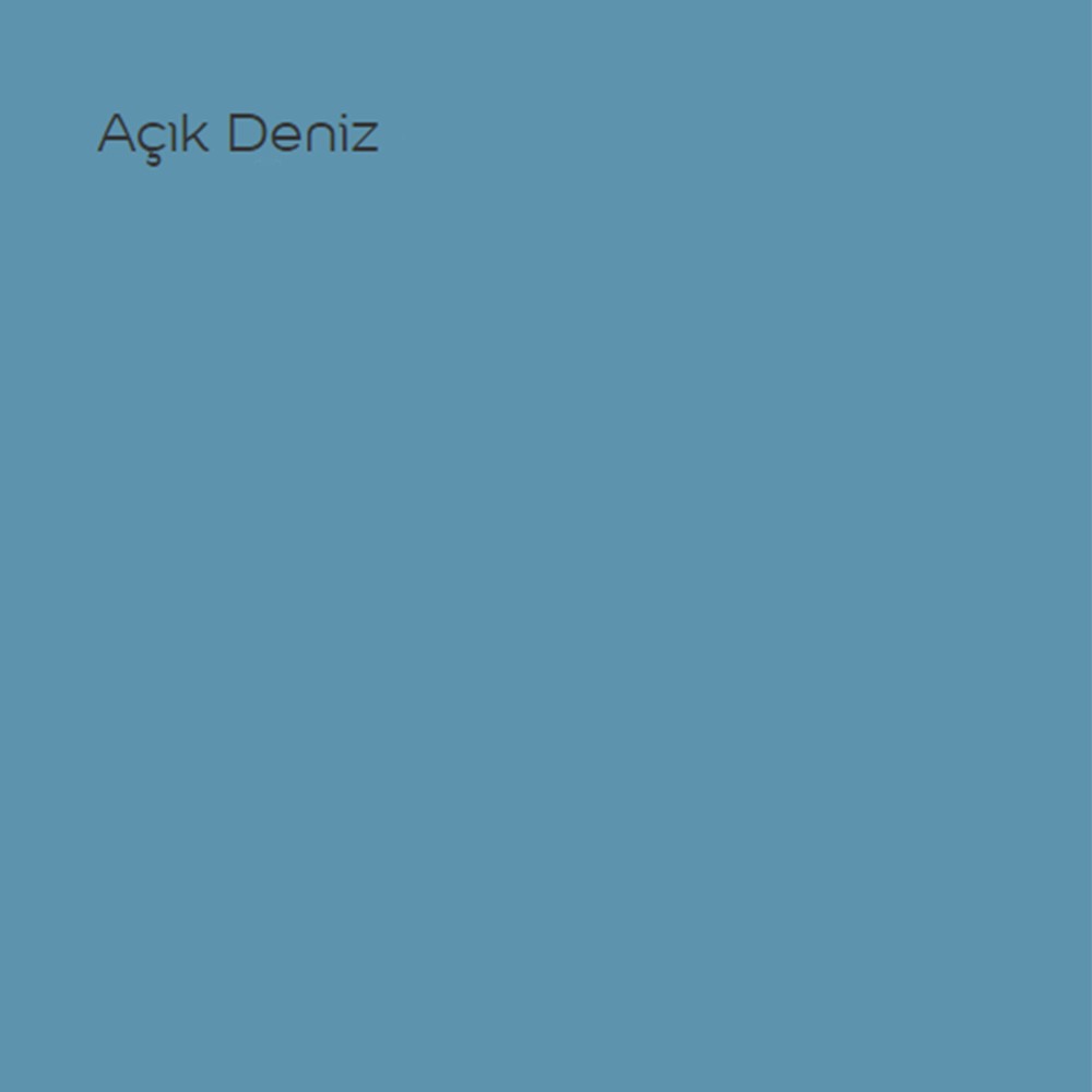 Plastik Mat Iç Cephe Boyası Açık Deniz 15 Lt (20 Kg)