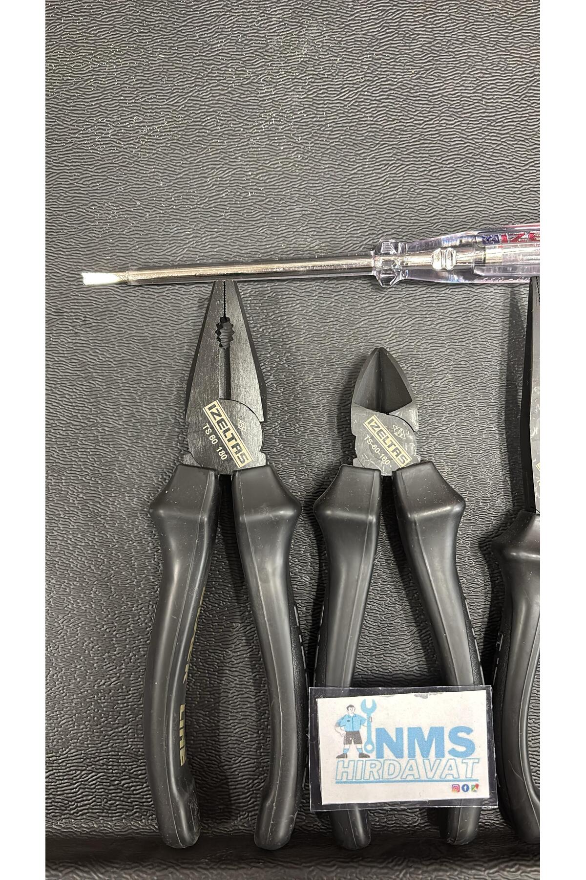 Black Line Usta Seti 180Pense 160YanKeski 180Kargaburun 190 K.Kalemi Seti 4 Parça NMS HRDVAT