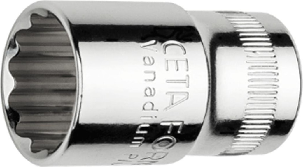 1/2"12 Köşe Lokma Anahtar-19 mm / Kartlı C22-B19X