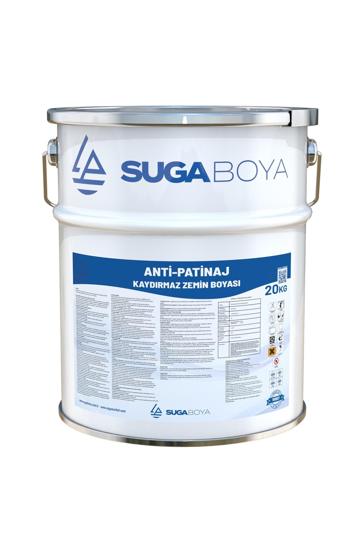Anti-patinaj Kaydırmaz Zemin Boyası 20 Kg