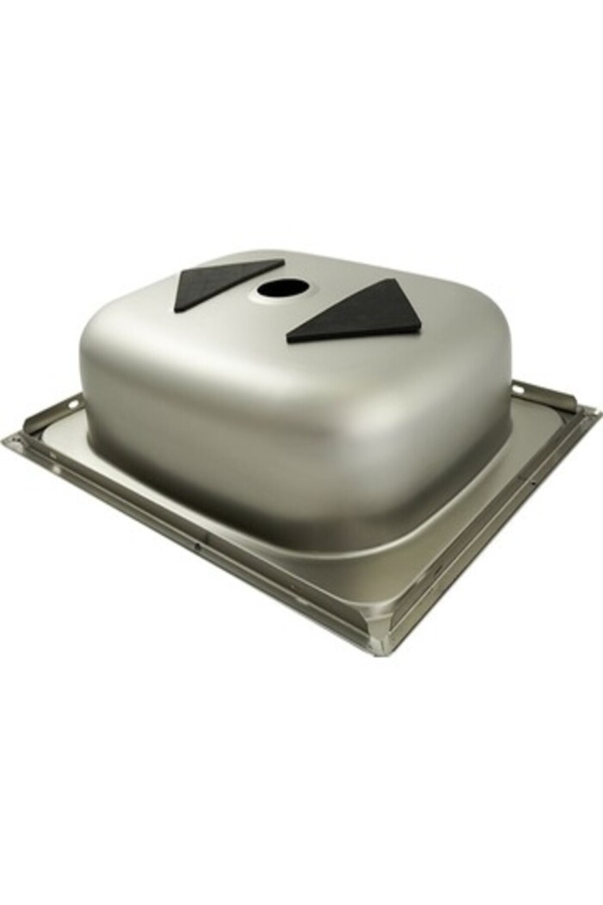 40x50 tezgah Üstü Krom Mutfak Evye Sol Delikli Küçük Sifonlu