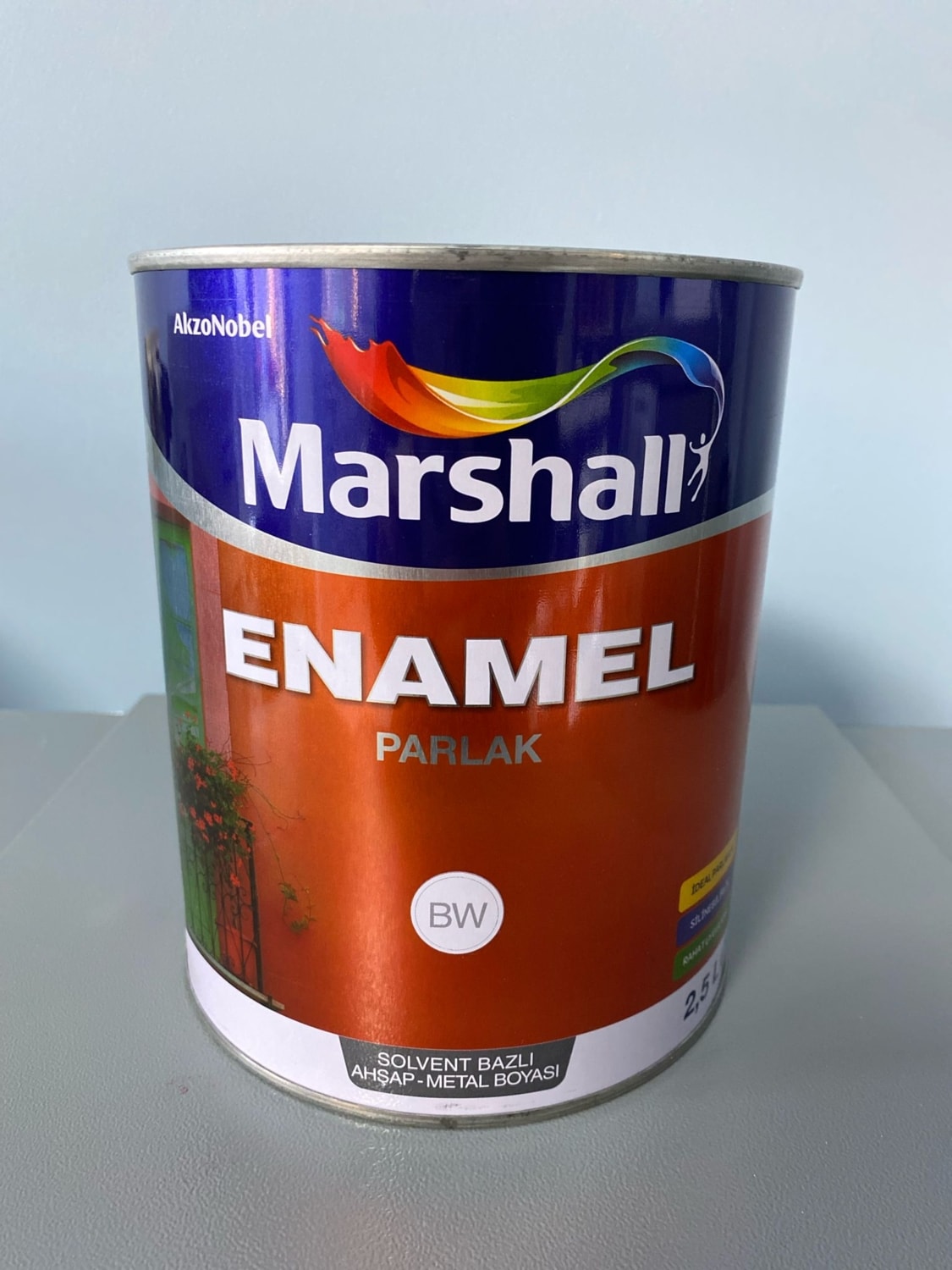 Enamel Parlak Yağlı Boya