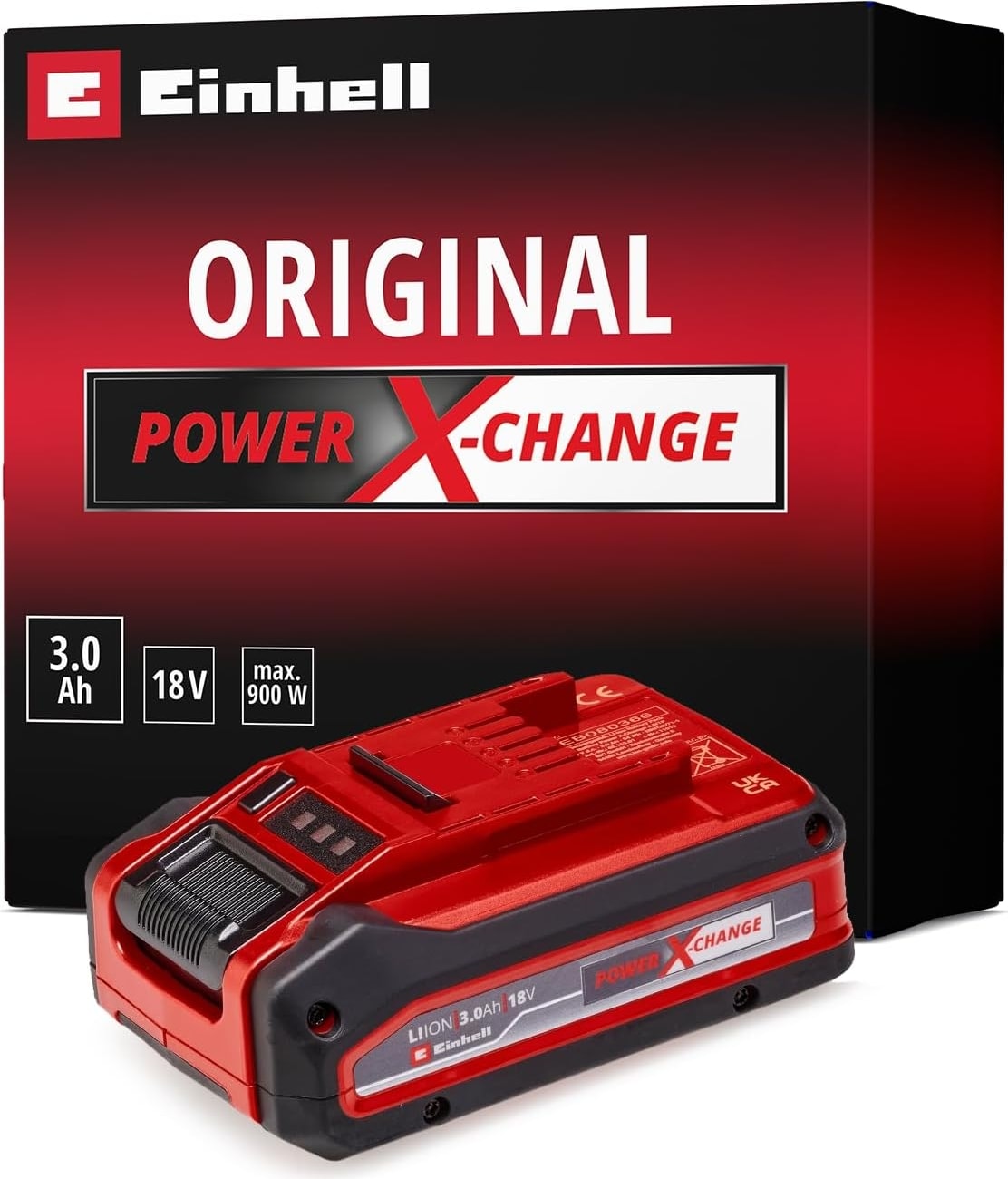 18V 3,0 Ah Li-Ion Power-X-Change, Akü Plus