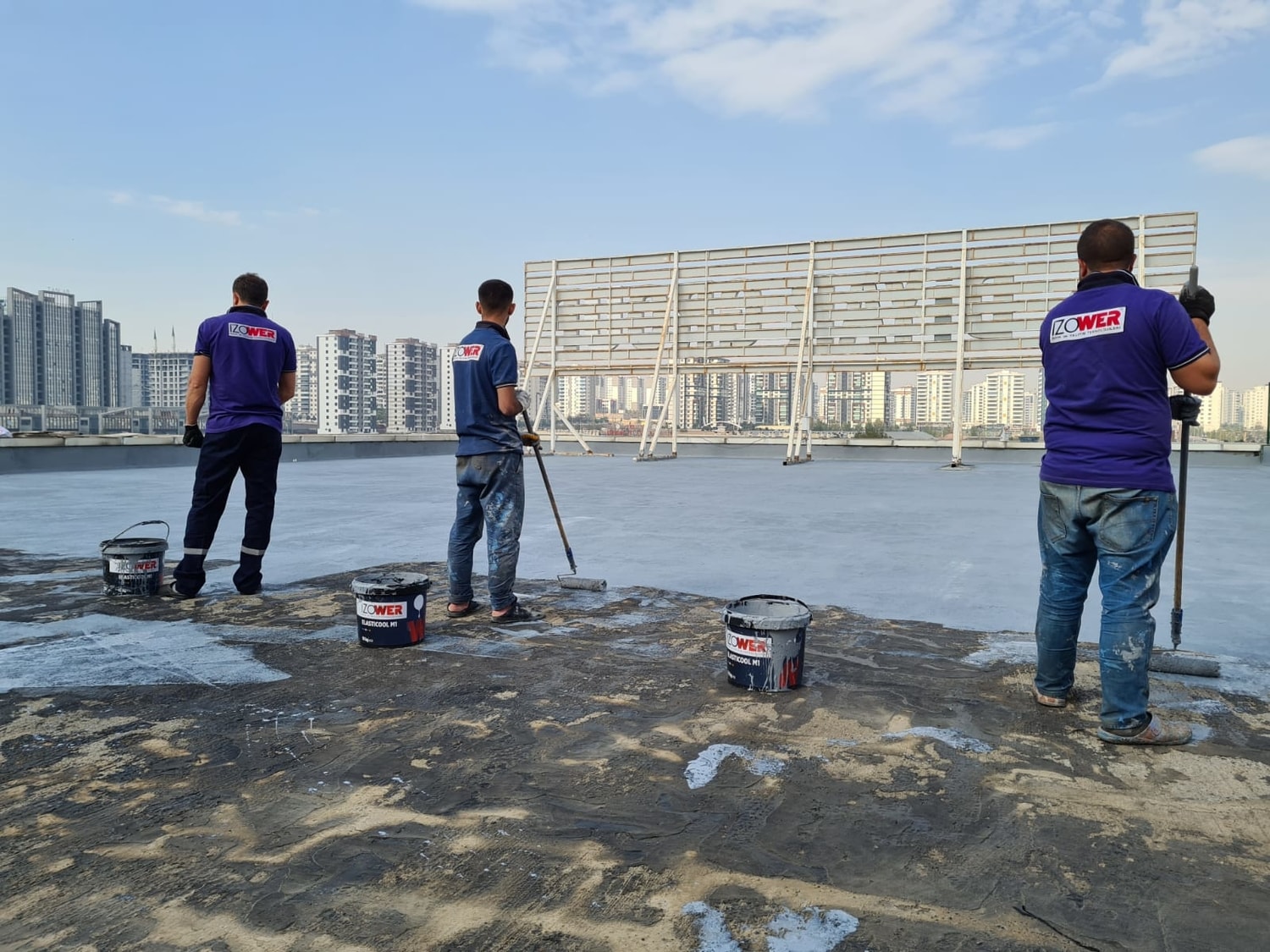 Izower S1 Süper Plus Su Yalıtım Kaplaması Beyaz