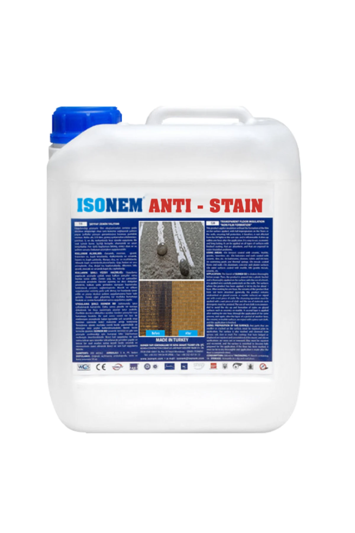 İSONEM Anti-Stain Kir İtici Solüsyon
