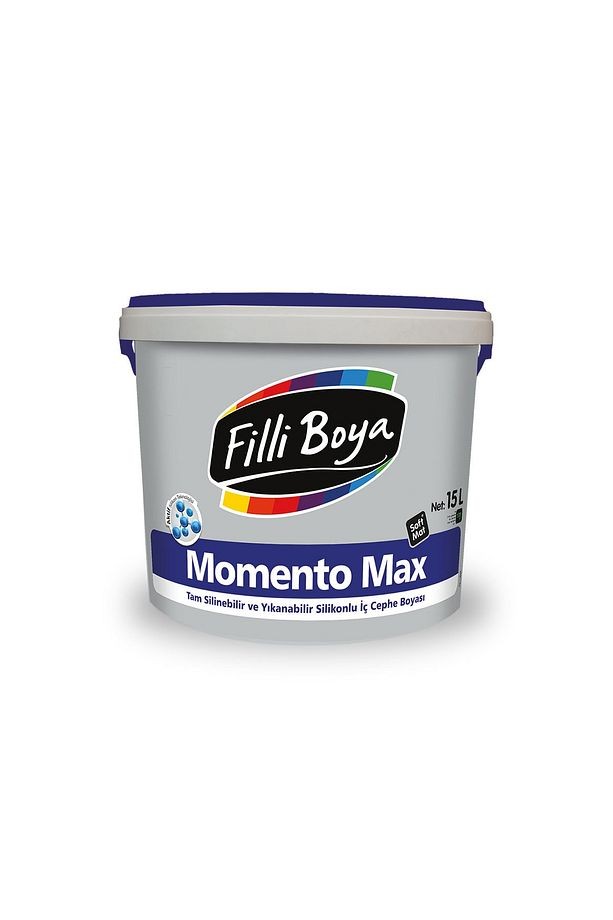 Momento Max Silinebilir Ve Yıkanabilir Boya 2,5l Pudra Kahve