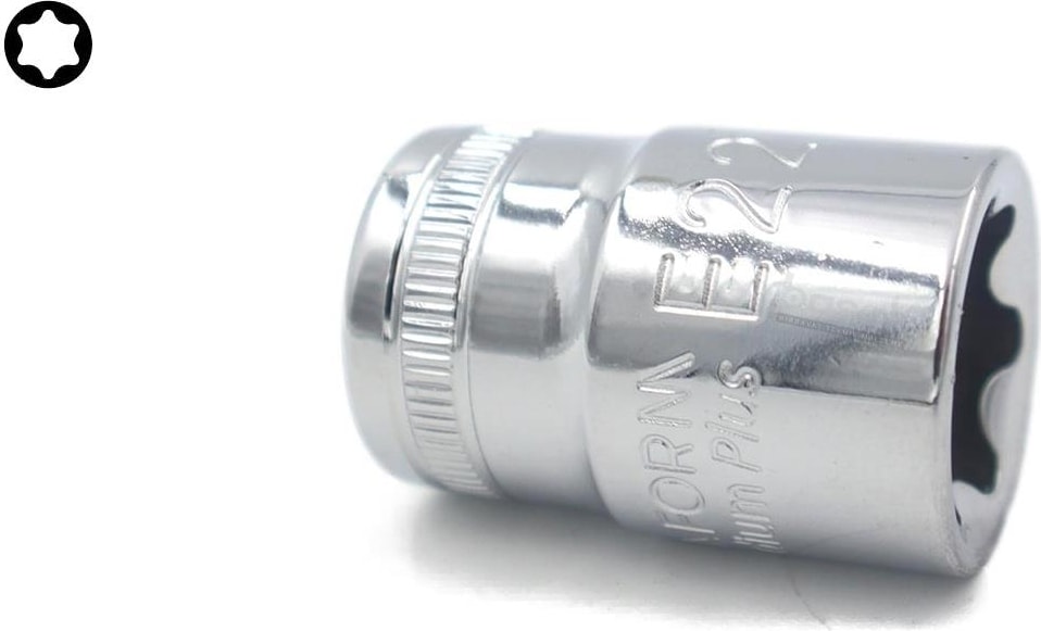 E22 1/2” Dış Torx Lokma Anahtar C26-22