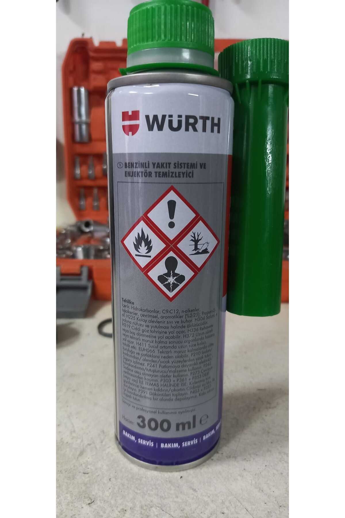 Orijinal Yeni Seri Vuruntuyu Kesen Benzinli Yakıt Sistemi Ve Enjektör Temizleyici 300 ml Skt:12.2025