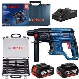 BOSCH Gbh 180-LI Kırıcı Delici + 11 Parça Sds Set