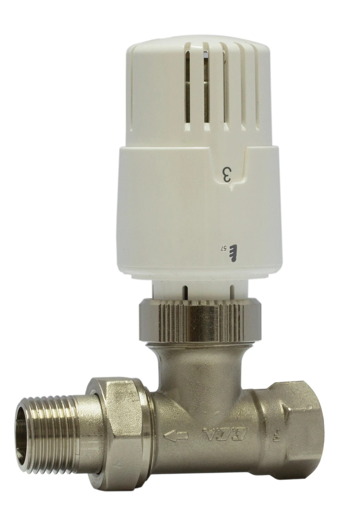 TRV4 Termostatik Düz Radyatör Valfi Petek Vanası 602120756