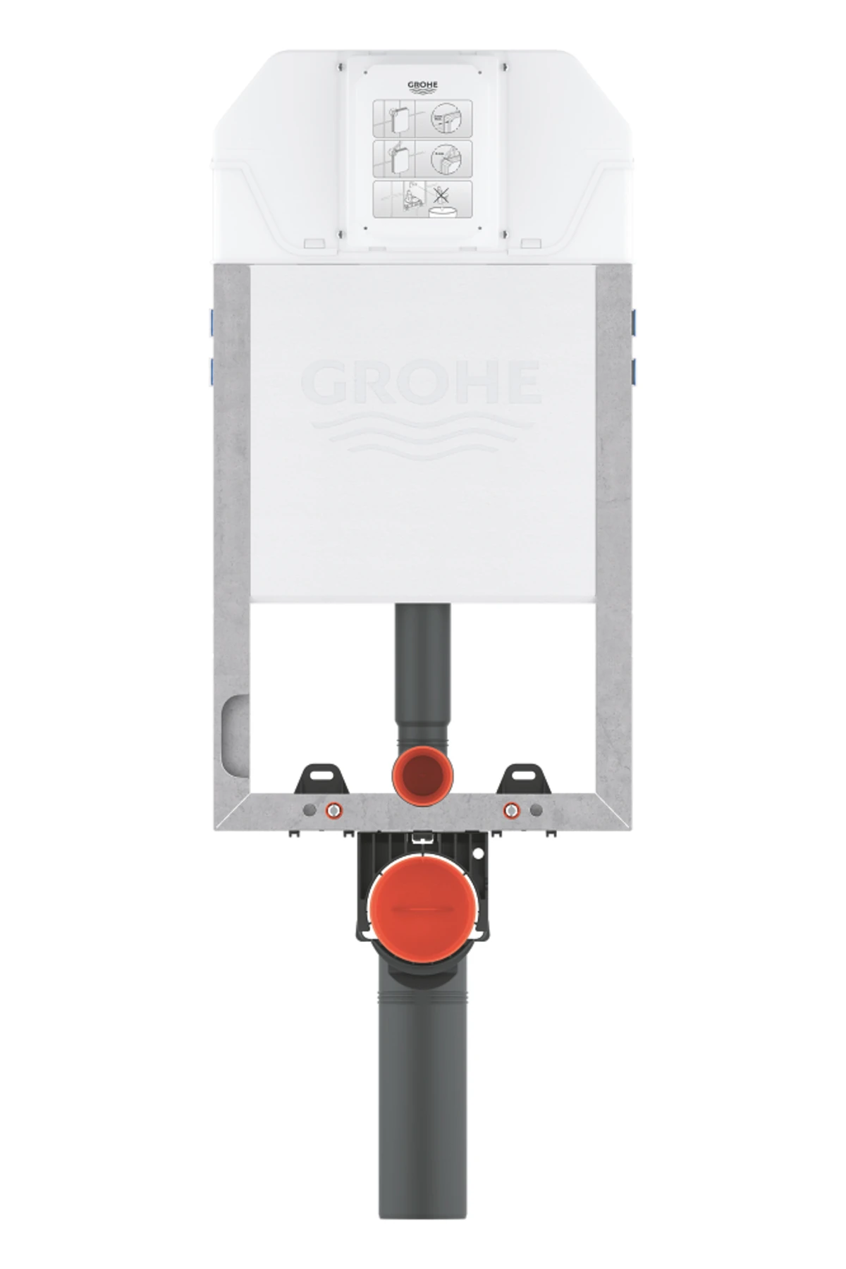 Gömme Rezervuar Uniset Pnömatik 89 cm Ayak Hariç - 39683000