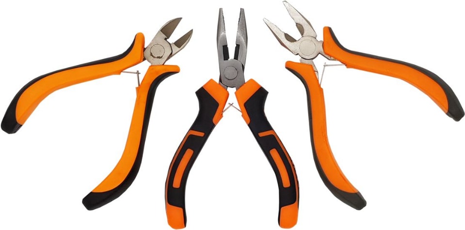 Mini 3 lü Set Kargaburun Pense Yankeski Set