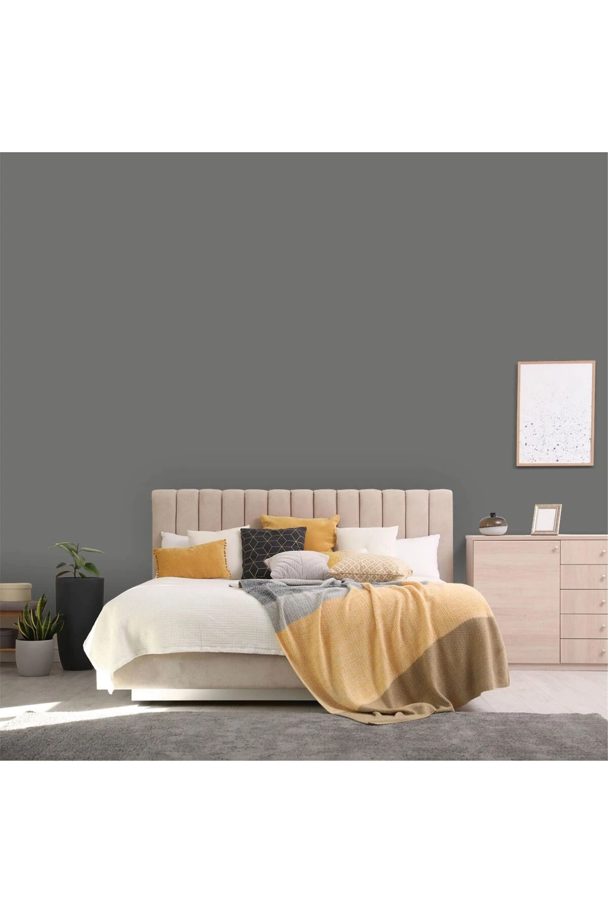 Q1 Lux Plastik Bora Grisi - 7,5 L