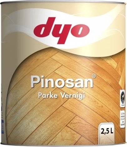 Pinosan Parke Verniği Parlak Cam Cila 12 Kg