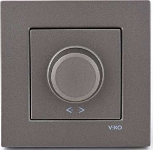 Novella Antrasit Dimmer Anahtar Çerçeveli