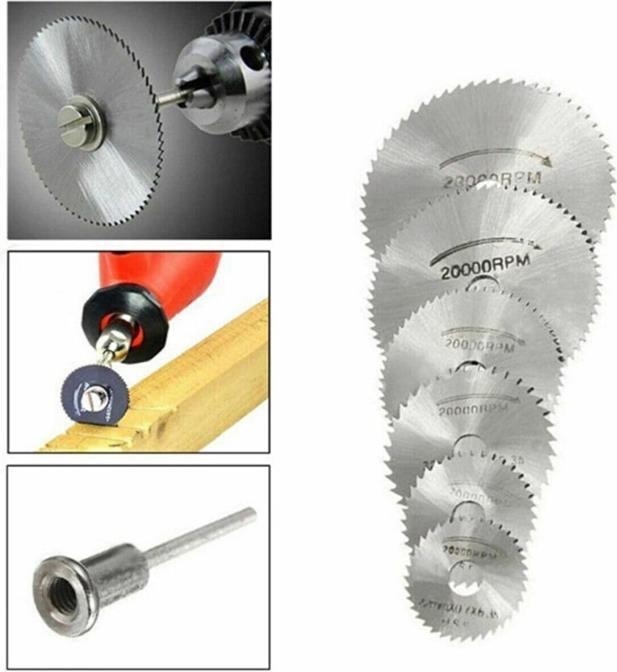 Gravür Ahşap Kesme Mini Testere Seti Takımı 8 Parça 50 - 22 mm