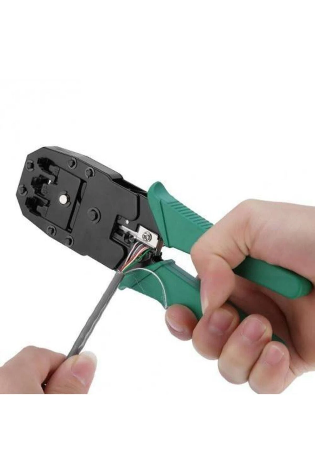 Kablo Sıkma ve Soyma Pensesi RJ-11-RJ-12-RJ-45 4P 6P 8P 720854
