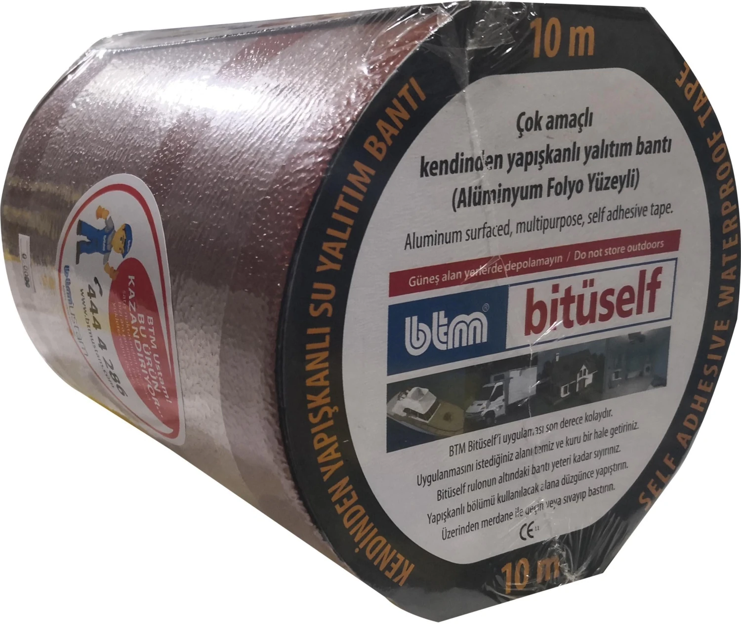 Kendinden Yapışkanlı Su Yalıtım Bandı