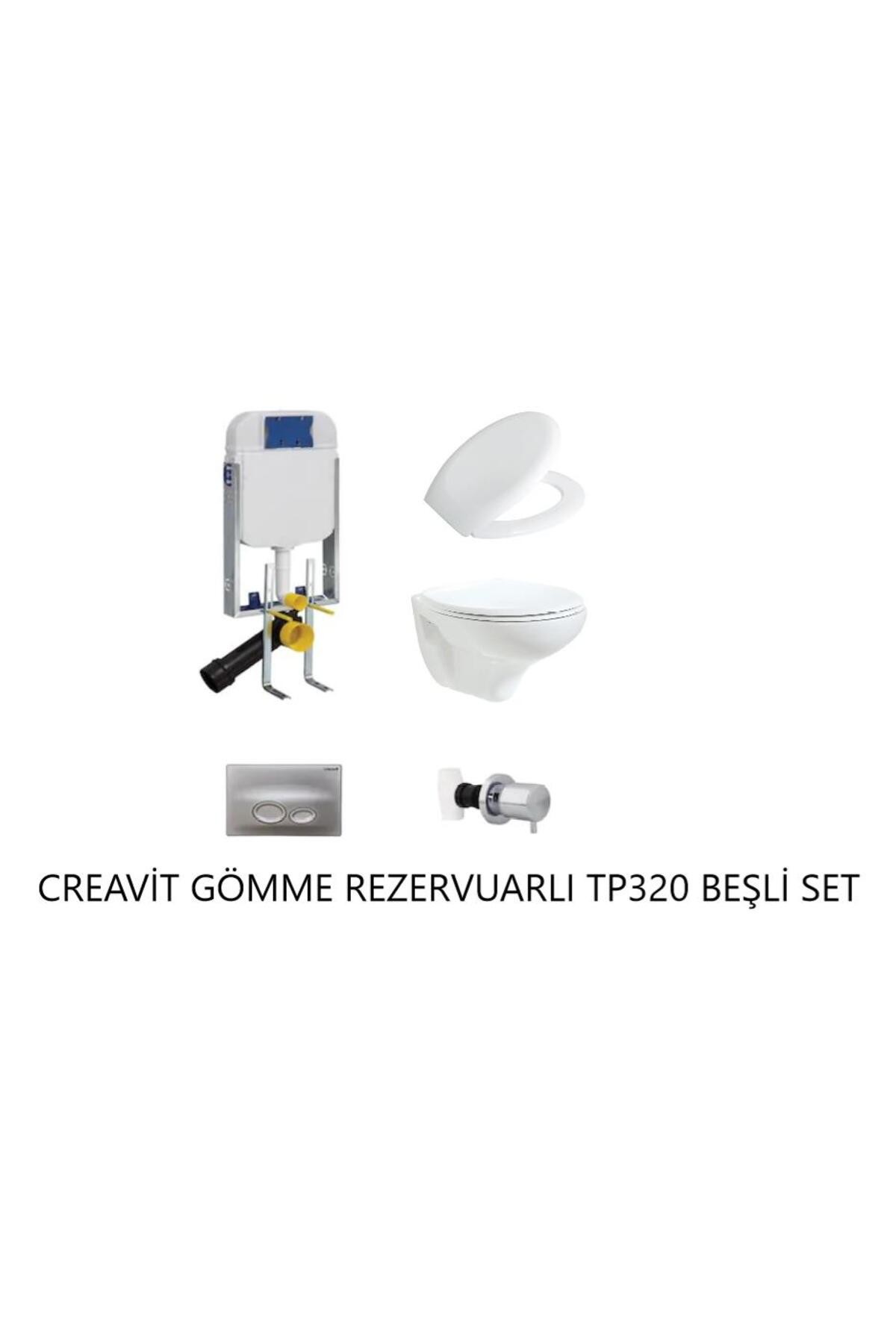 GR5001 - Tp320 Gömme Rezervuar Seti 5 PARÇA ORJİNAL SET