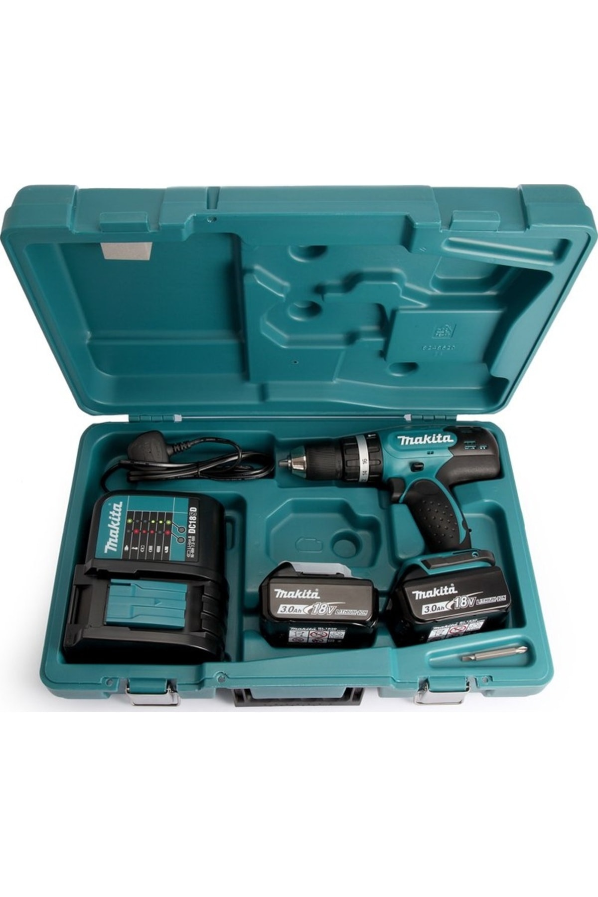 MAKİTA DHP453SFE3 18V 3.0 Ah Li-ion Üç Akülü Darbeli Matkap Vidalama