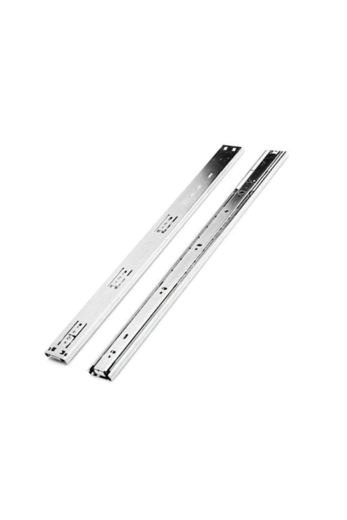 Galvanizli Teleskopik Çekmece Rayı 43x400
