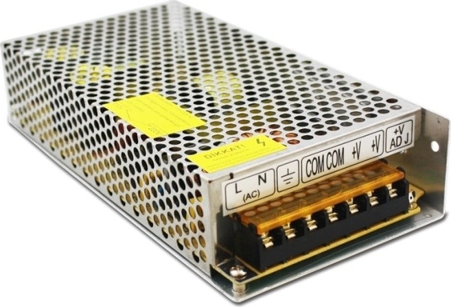 Adaptör Metal Kasa Adaptörü 12V 10A Swıtch Mode Dc Adaptör Metal Kasa Adaptör Hbf -1110