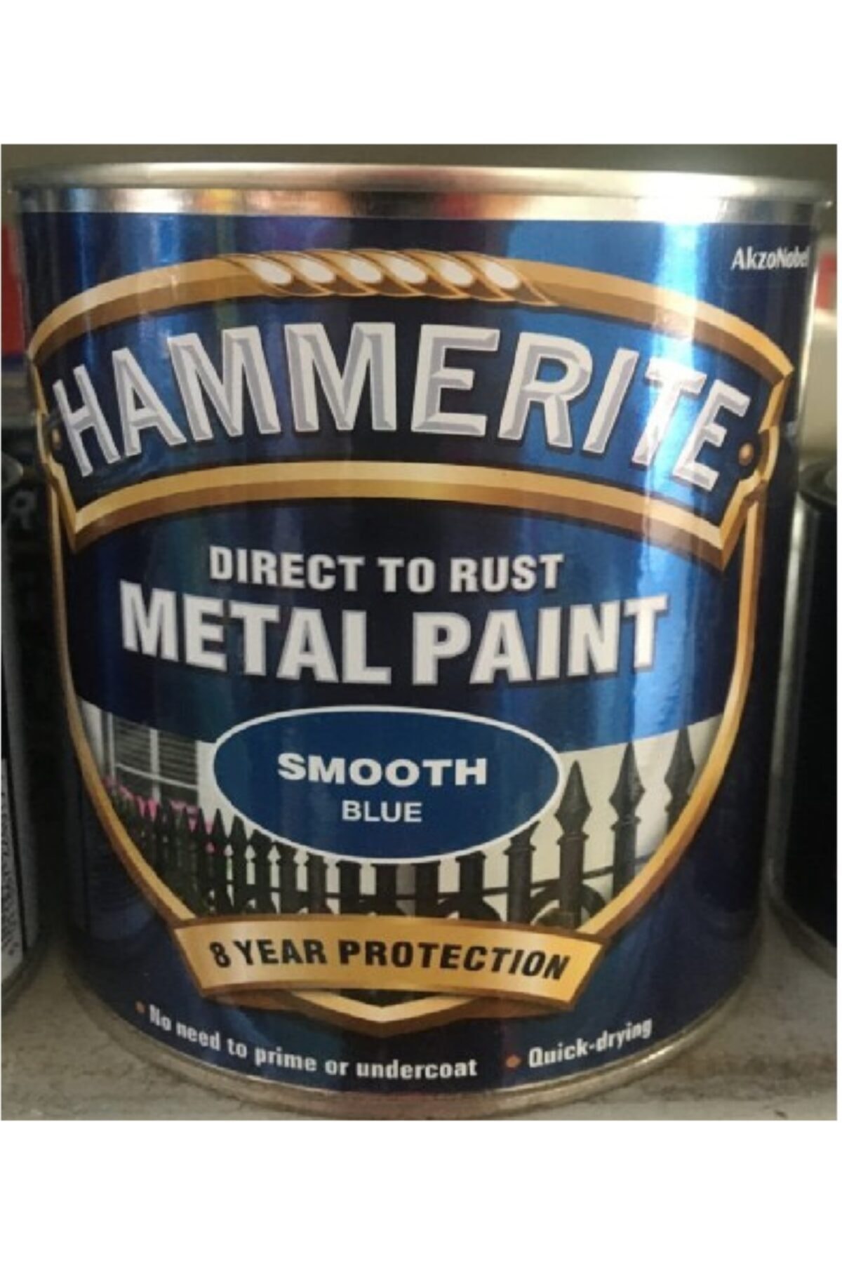 Hammerite Düz Mavi 2,5lt (3,5 Kg)