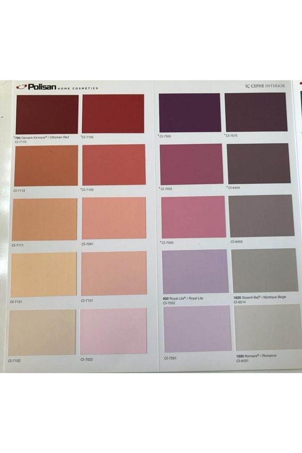 Elegan Pembe Popüler Plastik Iç Cephe Boyası 20 Kg  Ci-7022