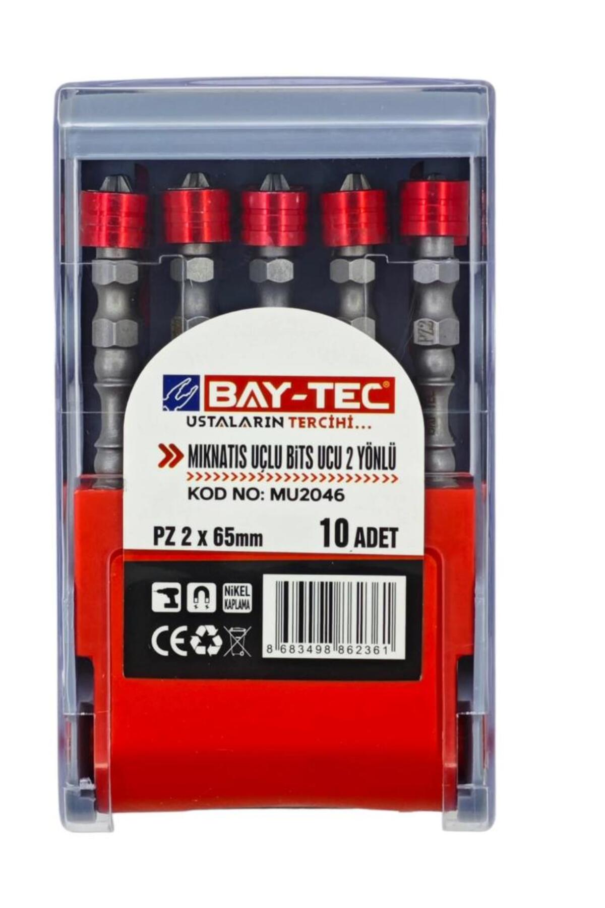 BAYTEC Mıknatıs Uçlu Bits Ucu Pz2X65 Mm Mu2046