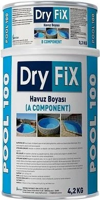 Dryfix POOL100 Havuz Boyası Mavi 4.5 kg