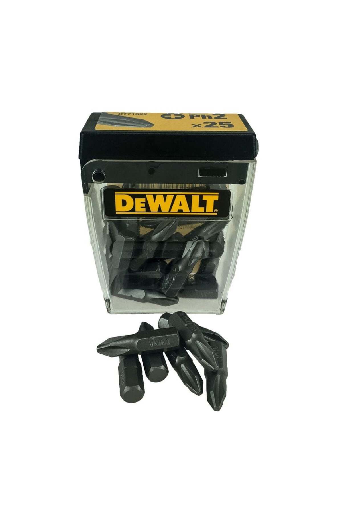 DT71522 Vidalama Uç, Metalik, 25 Adet Matkap Ucu , Tornavida Ucu , Vidalama Ucu Profesyonel