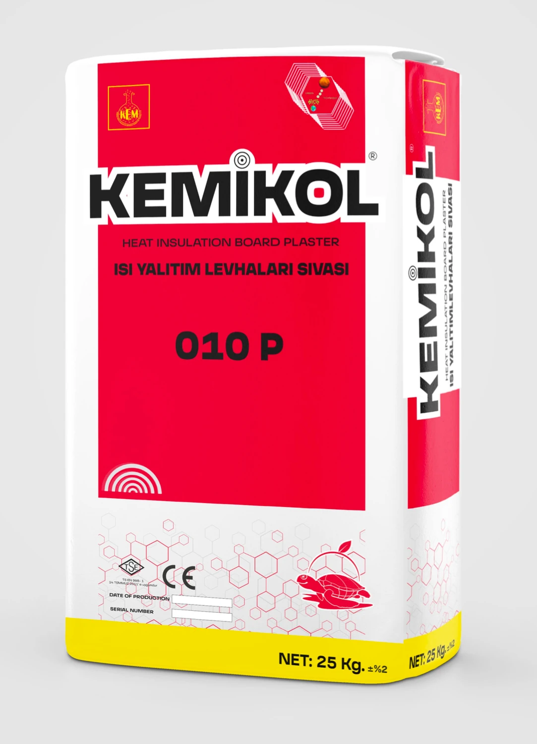 ikol Isı Yalıtım Plaka Sıvası (Iç/dış) Elyaf Donatılı Gri