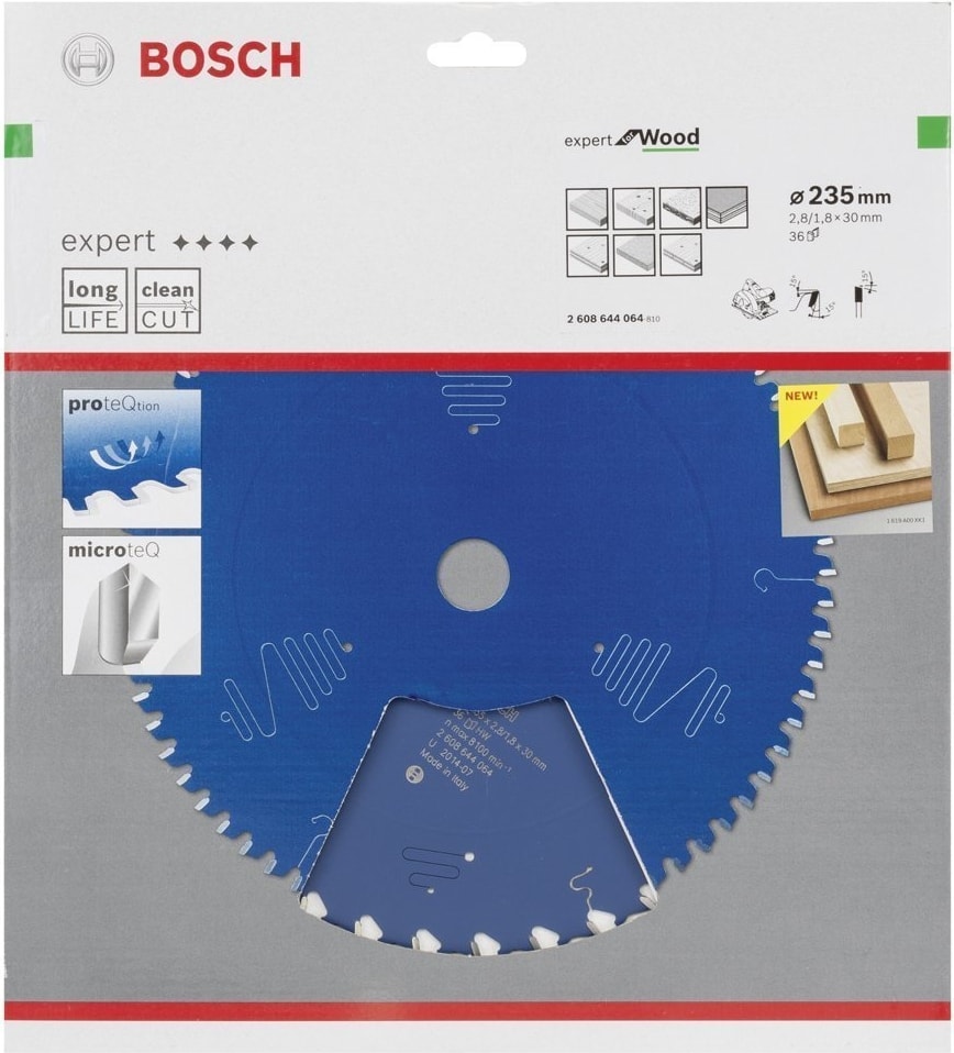 BOSCH Daire Testere Bıçağı Sunta Kesmeler İçin Expert For Wood
