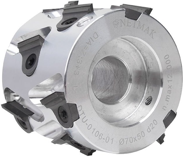 BOSCH Dıa Takma Uçlu Ön Freze Temizleme Bıçağı DTU-0106-01 70X50X20 Z=3+3/12