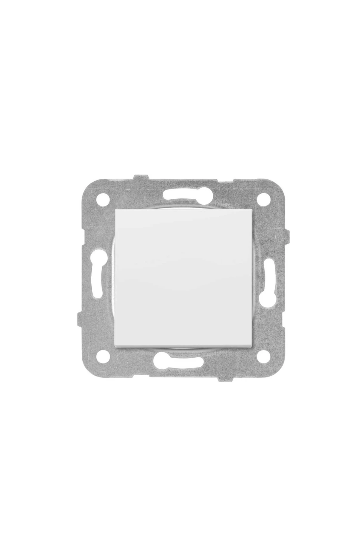 Karre Anahtar Elektrik Anahtarı Beyaz (ÇERÇEVESİZ)