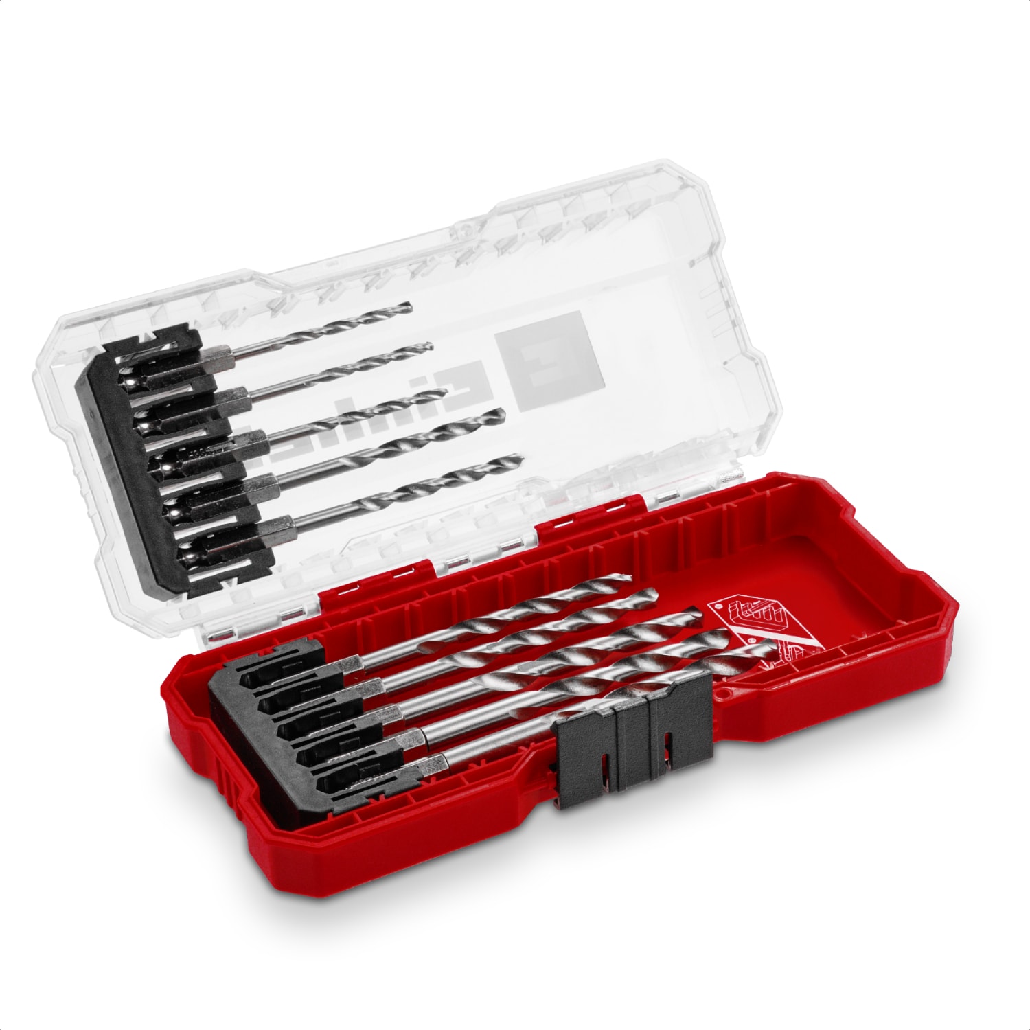EİNHELL S-CASE 10 Parça Metal Matkap Ucu Seti (HSS 4241 Çelikten Yapılmış, E 6.3 Sap, 135° Bölünmüş Nokta Uç, Rulo Halinde Haddelenmiş N Tipi Spiral, Saklama Kutusu Dahil)