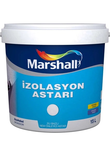 Marshall İzolasyon Astarı Şeffaf 7,5 Lt