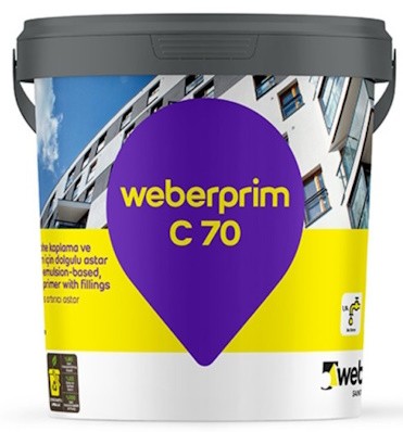 Weber Prim C 70 Dış Cephe Astarı 7,5 lt