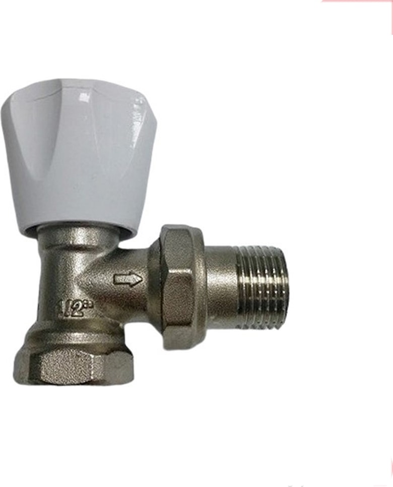 1/2'''' Köşe Radyatör Vanası Petek Kalorifer Vanası Düz Uçlu