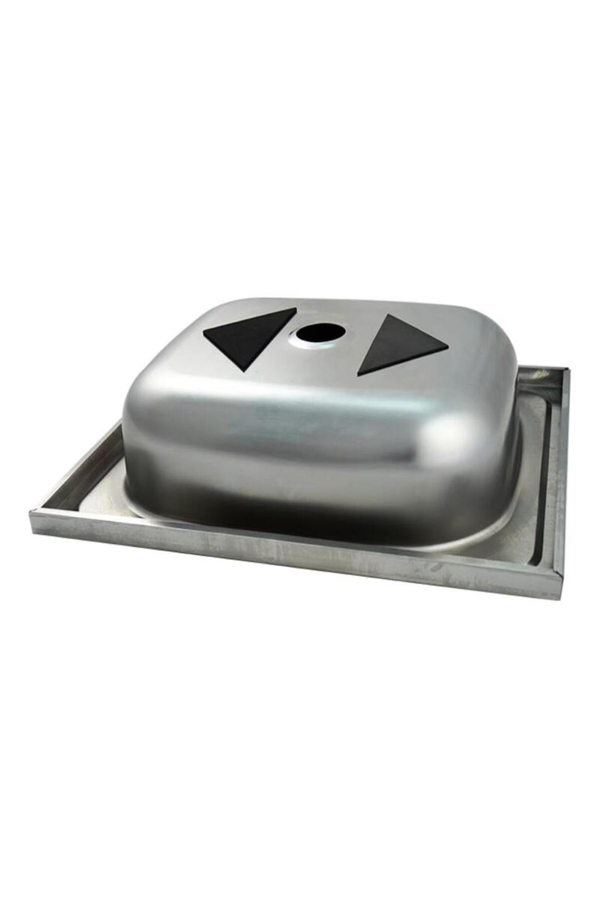 40x50 Layon Eviye Mutfak İçin Uyumlu Değildir Krom Evye